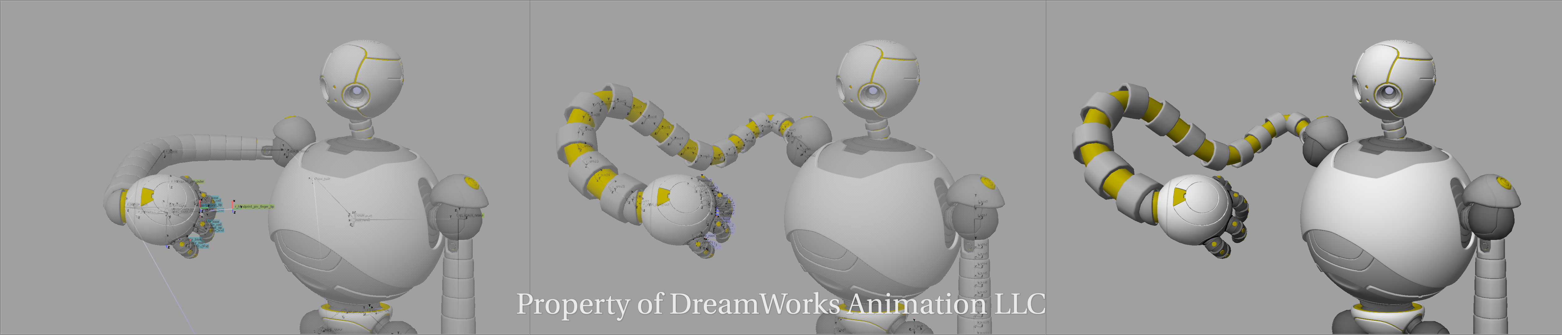 Rubber Hose Revival: The DreamWorks Curvy-Limb Rig